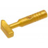 Minifigure, Utensil Tool Cross Pein Hammer - 3-Rib Handle: {топло златист}