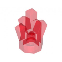 Скален кристал, прозрачен : {прозрачно червен}