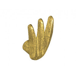 Бокс за ръка с остриета: {топло златист}