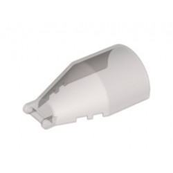Windscreen 7 x 4 x 2 Round with Bar Handle : {прозрачно кафяв}