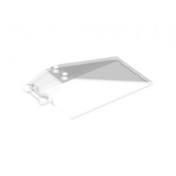 Windscreen 8 x 4 x 2 with 2 Studs and Bar Handle : {прозрачен}