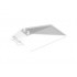 Windscreen 8 x 4 x 2 with 2 Studs and Bar Handle : {прозрачен}