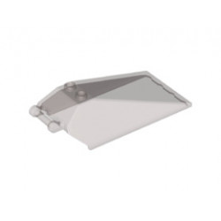 Windscreen 8 x 4 x 2 with 2 Studs and Bar Handle : {прозрачно кафяв}