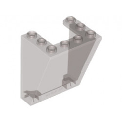 Windscreen 3 x 4 x 4 Inverted, Rounded Top Corners, Cutout Bottom Corners : {прозрачно кафяв}