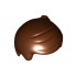 Minifigure, Hair Short with 2 Locks on Left Side : {червеникаво-кафяв}