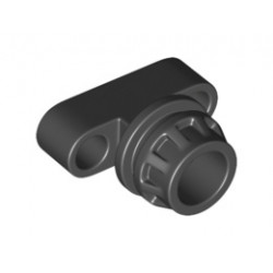 Pneumatic Technic, Liftarm 1 x 3 with Connections for Hose 44079 and Rubber Bladder 41818: {черен}