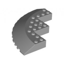 Кръг 90D 10X10, изкривен 18D : {умерено каменно сив}
