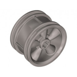 Джанта широка Ø30X20 с кръстообразен отвор, NO. 1: {сребърно метален}