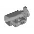 Projectile Launcher Part, Net Shooter Canister: {умерено каменно сив}