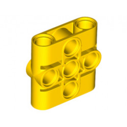Свързваща полугреда 1X3X3: {ярко жълт}