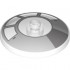 Dish 4 x 4 Inverted (Radar) with Open Stud with White and Light Bluish Gray Radial Millennium Falcon Cockpit Pattern: {прозрачен}