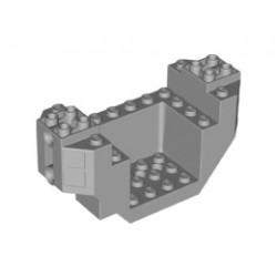 Основа за самолет 4X12X4 с дупка 4.85: {умерено каменно сив}