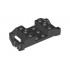 Train Wheel RC Train, Holder with Pin Slots: {черен}