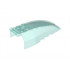 Windscreen 8 x 4 x 2 with 4 Studs and Bar Handle : {прозрачно светло син}