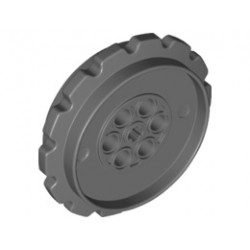 Technic Tread Sprocket Wheel Extra Large: {тъмно каменно сив}
