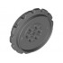 Technic Tread Sprocket Wheel Extra Large: {тъмно каменно сив}