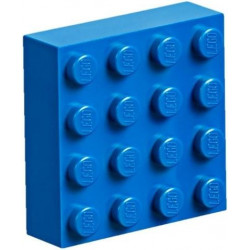 Magnet Brick, Modified 4 x 4 Sealed Base: {ярко син}