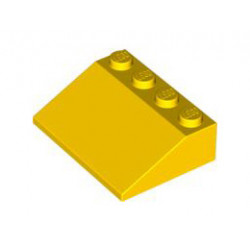 Покривна плочка 3X4/25° : {ярко жълт}