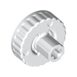 Technic, Clutch Connector Female / Outside: {бял}
