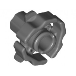 Technic, Clutch Connector Male / Inside: {тъмно каменно сив}