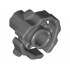 Technic, Clutch Connector Male / Inside: {тъмно каменно сив}