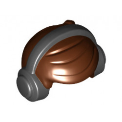 Мини перука No. 228: {червеникаво-кафяв}