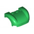 Vehicle, Mudguard 3 x 4 x 1 1/3 Curved Fenders: {тъмно зелен}