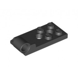 Плочка 2X4 с с панта Ø4.85 долна: {черен}