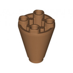 Cone 2 x 2 x 2 Inverted: {умерен нуга}