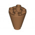 Cone 2 x 2 x 2 Inverted: {умерен нуга}