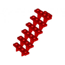Стълбище 7X4x6: {ярко червен}