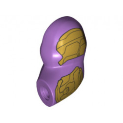 Arm Giant, Left with Gold Armor Pattern: {умерено лавандулов}