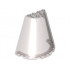 Полуконус 8X6X4: {прозрачно кафяв}