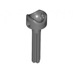 Technic, Steering CV Joint Axle, Wide: {тъмно каменно сив}