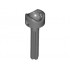 Technic, Steering CV Joint Axle, Wide: {тъмно каменно сив}