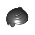 Minifigure, Hair Short with 2 Locks on Left Side: {черен}
