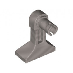 Крак 1X2X2 2/3 със свръзка : {сребърно метален}