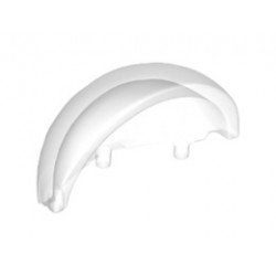 Minifigure, Spacesuit Rear Quarter Visor with Pegs (Buzz Lightyear) : {прозрачен}