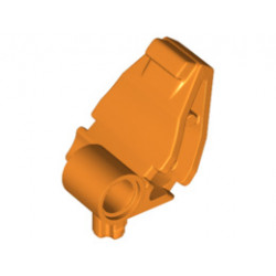 Crane Grab Jaw with Axle and Pin Hole: {ярко оранжев}