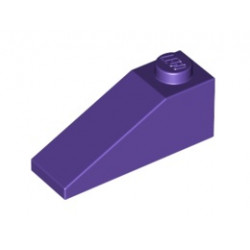 Покривна плочка 1X3/25° : {светло виолетов}