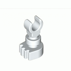 Крак на скелет : {бял}