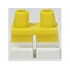 Legs Short with Molded White Feet and Half Leg Pattern (BAM): {ярко жълт}