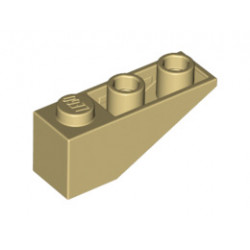 Покривна плочка 1X3/25° инверсна : {тухлено жълт}