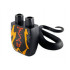Lower Body with Tail, Black Scales, Orange Highlight and Red Ninjago Logogram 'FIRE' Pattern: {черен}