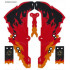 Plastic Fire Fang Hood, Fire Tongue and Flags, Sheet of 5: {неопределен}