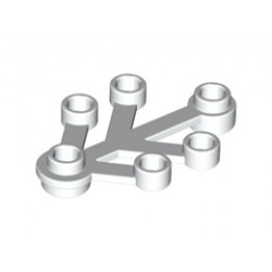 Елемент от клон на дърво, малък : {бял}