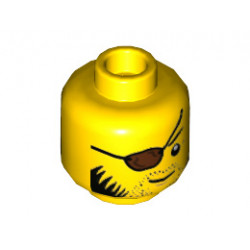 Мини глава No. 2949: {ярко жълт}