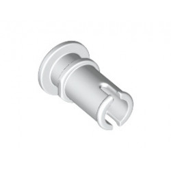 Technic, Pin 1/2 with Foil Connector: {бял}