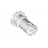 Technic, Pin 1/2 with Foil Connector: {бял}
