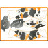Plastic Sheet for Set 81000, Sheet 1 - (59437/6271642): {мултикомбинация}